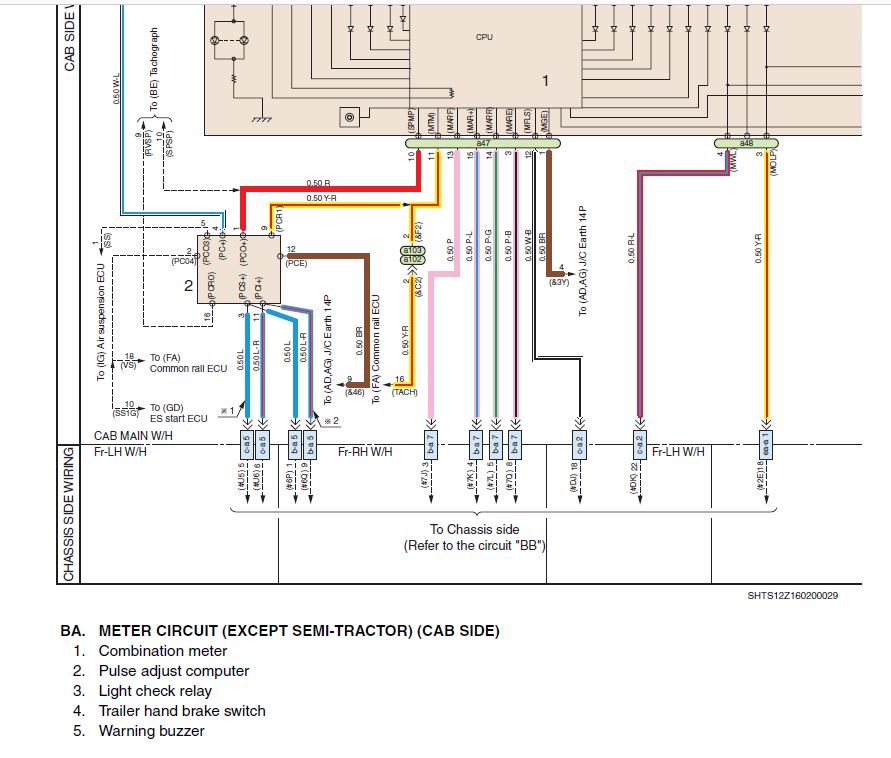 วงจรไฟฟ้า Chassis Workshop Manual E13C Engine Workshop Manual FR1E, FS1E, FY1E, SH1E, SR1E and SS1E series, equipped with E13C engine