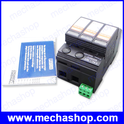 อุปกรณ์ป้องกันฟ้าผ่า ป้องกันไฟกระชาก Phoenix Contact VAL MS 1000DC/2+V-FM (สินค้า Pre-Order)