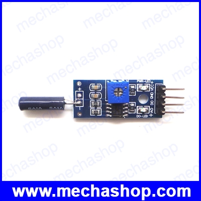 เซนเซอร์วัดแรงสั่นสะเทือน ไวเบรชั่นเซนเซอร์ Smart Electronics Vibration Sensor Module Vibration Switch Alarm Module สำหรับ Arduino