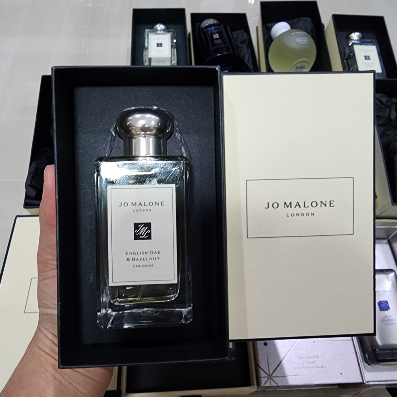 น้ำหอมแท้ Jo Malone English Oak & Hazelnut 100ml พร้อมกล่อง