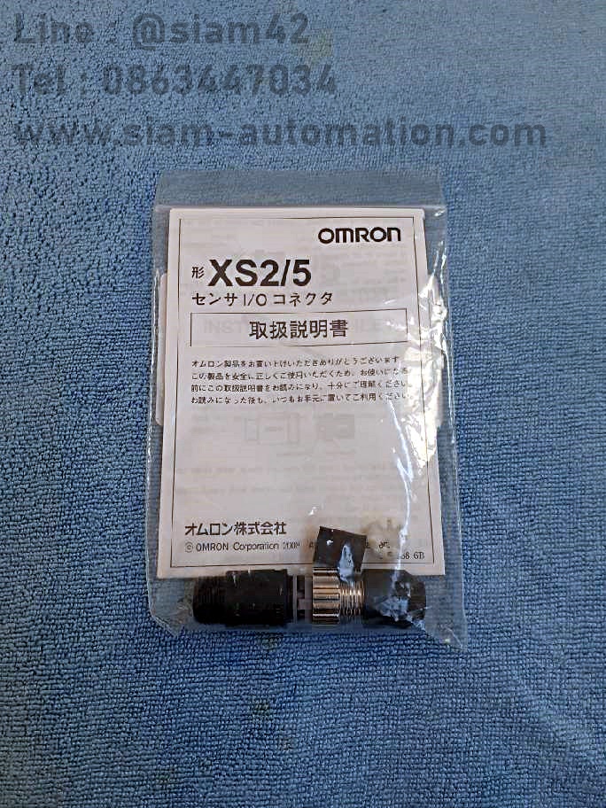 คอนเนคเตอร์กันน้ำแบบกลม OMRON รุ่น XS2G-D423 ขนาด M12