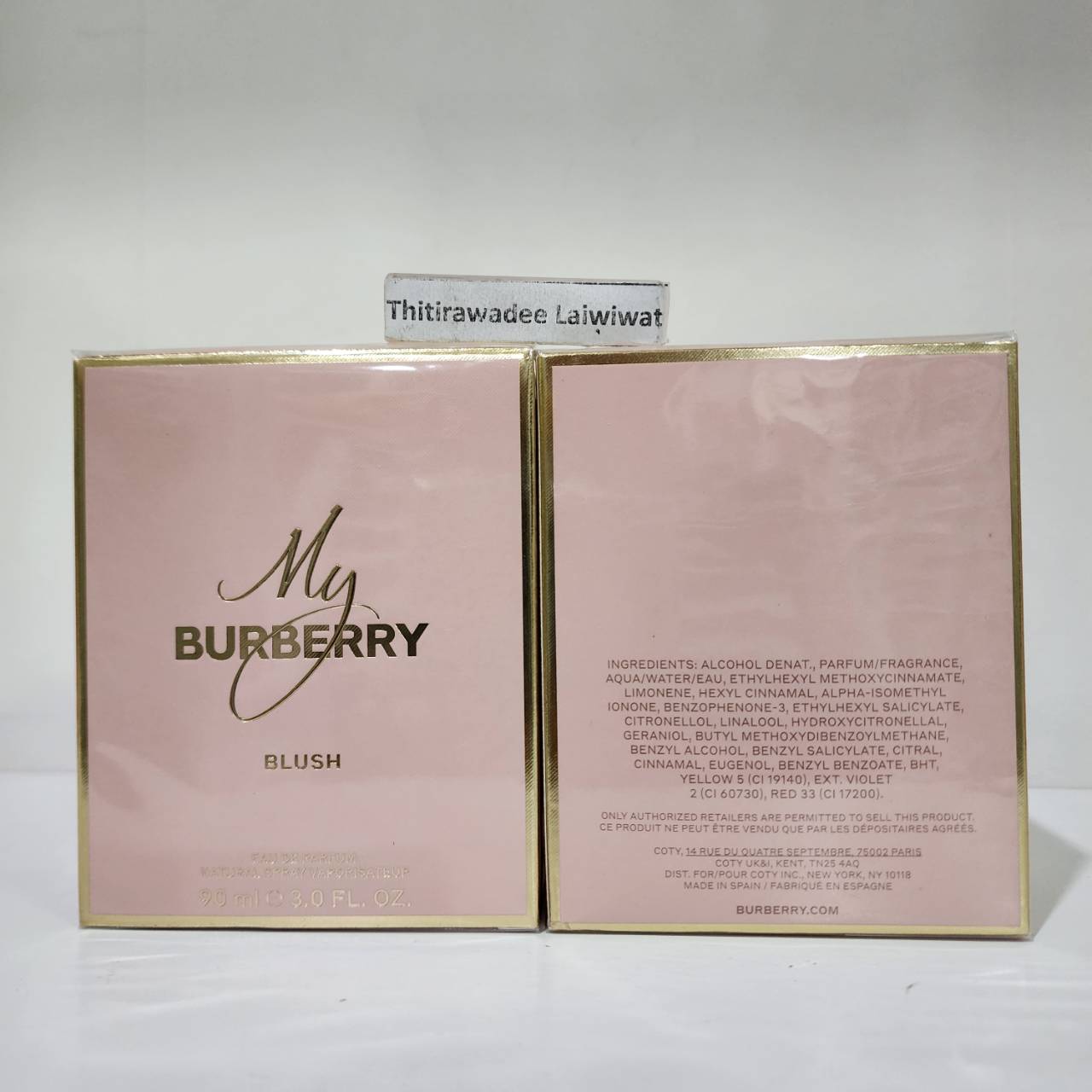 น้ำหอมแท้ Burberry My Burberry Blush EDP 90ml กล่องซีล