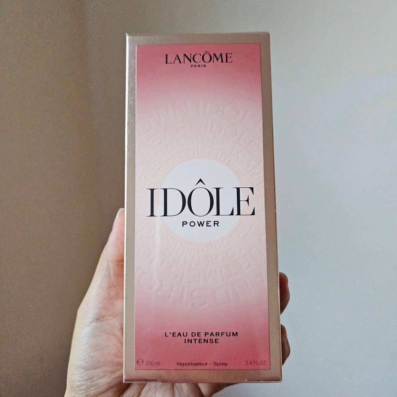 น้ำหอมแท้ Lancome Idole Power L'eau De Parfum Intense 100ml กล่องซีล