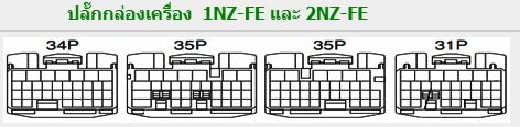 TOYOTA PORTE (2004-7-2005-11)2NZ-FE 1NZ-FE WIRING DIAGRAM TOYOTA PORTE บอดี้ NNP10 NNP11