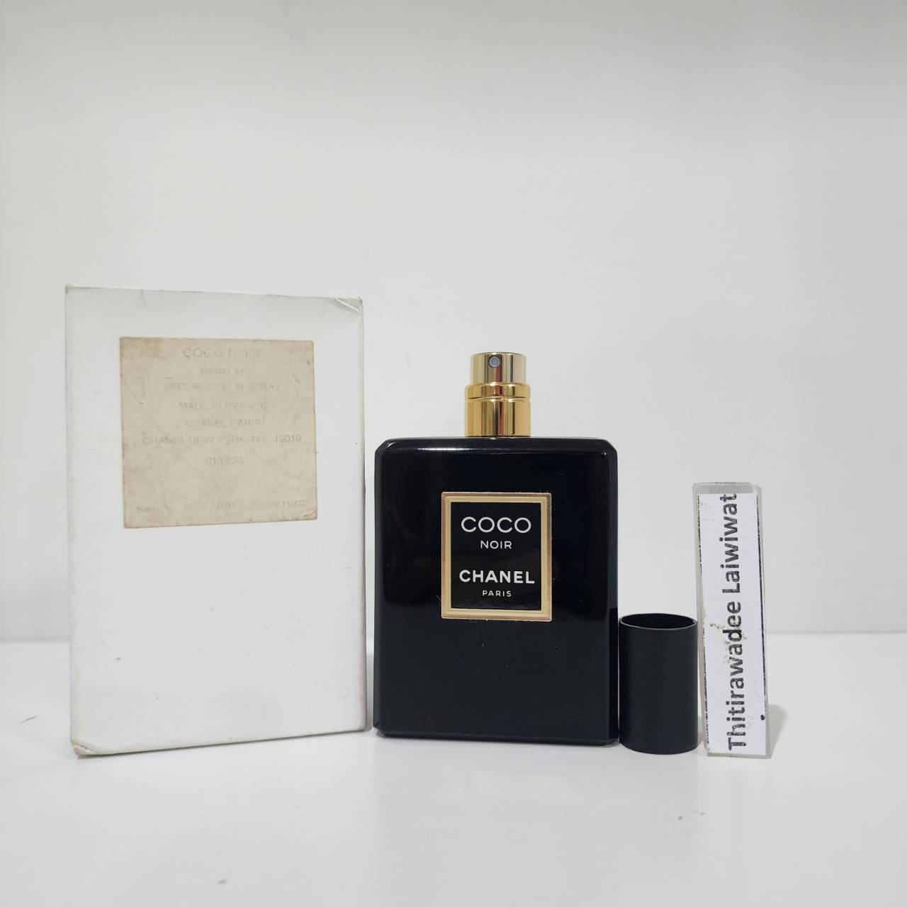 น้ำหอม Chanel Coco Noir Parfum 50ml กล่องเทสเตอร์ไม่มีฝา เก่าเก็บหายากมาก ( รหัส 4501 )