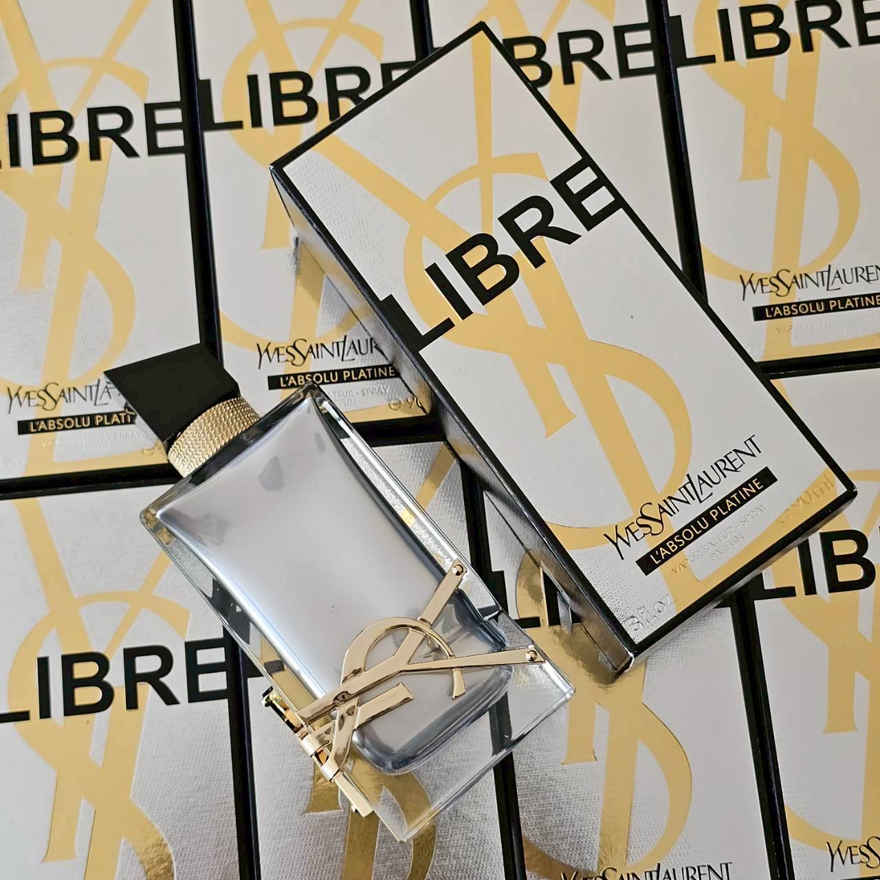 น้ำหอมแท้ YSL LIBRE L'Absolu Platine EDP 90 ml กล่องขาย