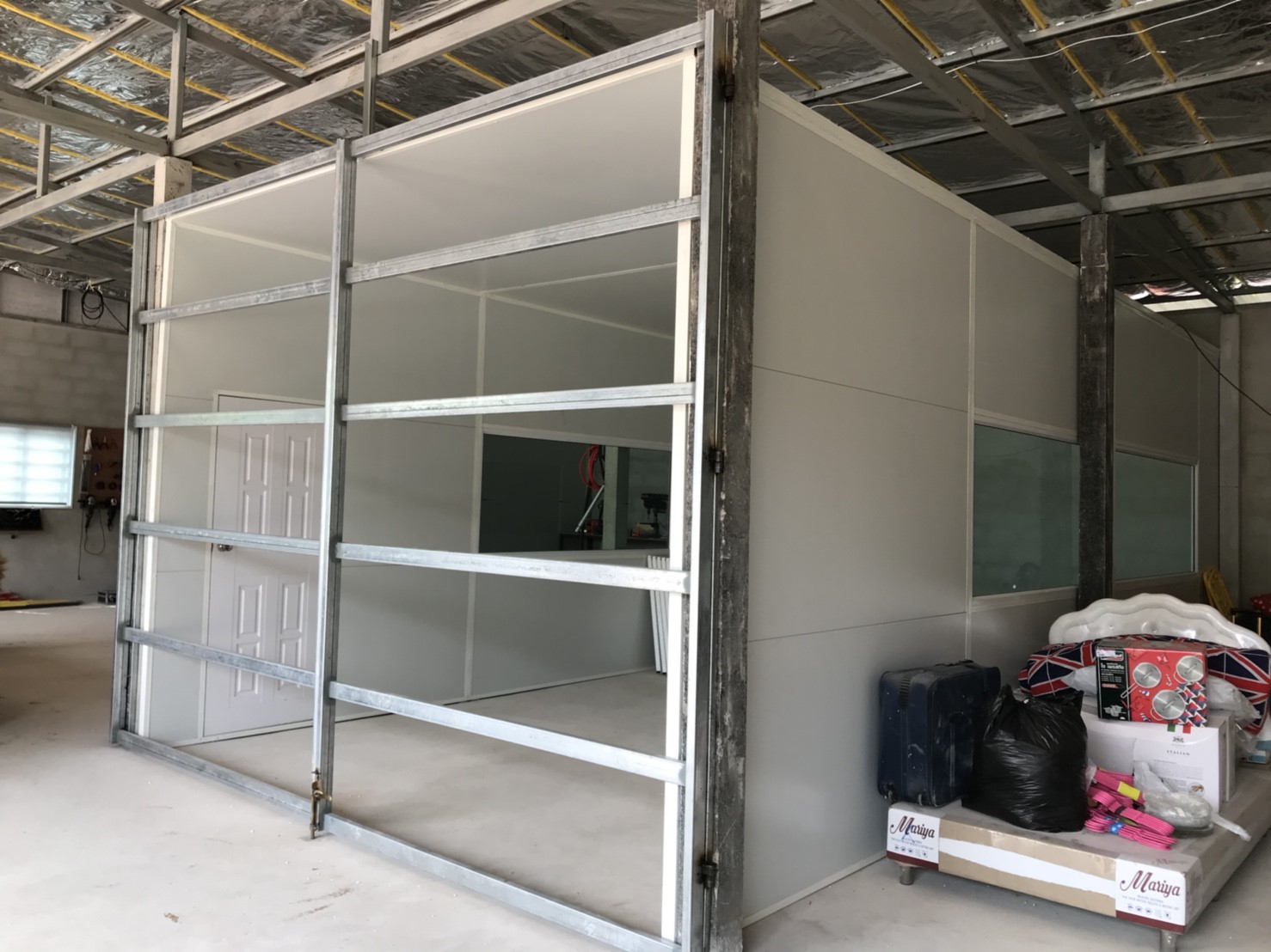 งานกั้นห้อง งานฝ้าผนังeps