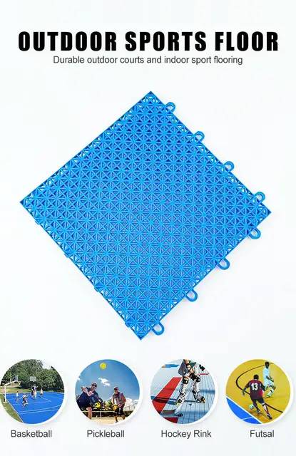 พื้นสนามฟุตซอล สนามกีฬา ใช้ได้ทั้งในร่มและกลางแจ้ง