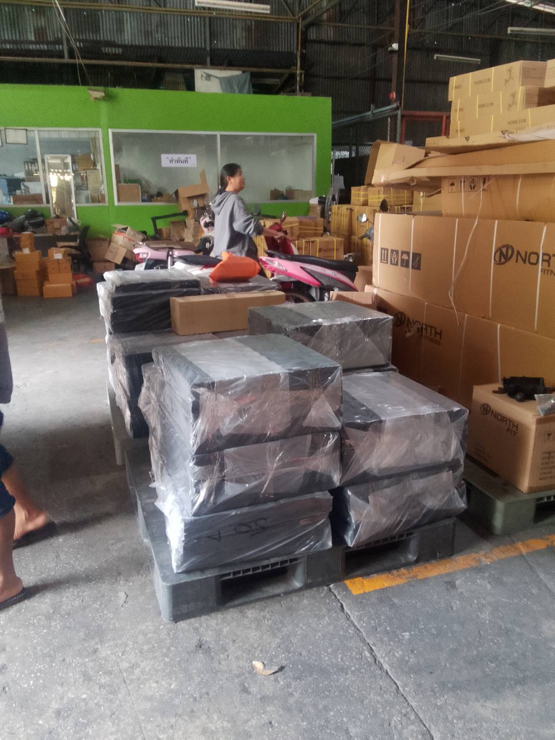 พื้นยางRubber Roll หนา10mm