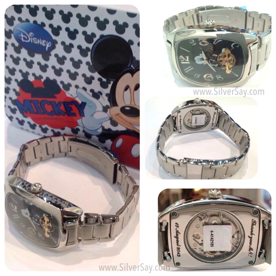 สลักชื่อ "Neung & Florian" บนนาฬิกา Rolex
