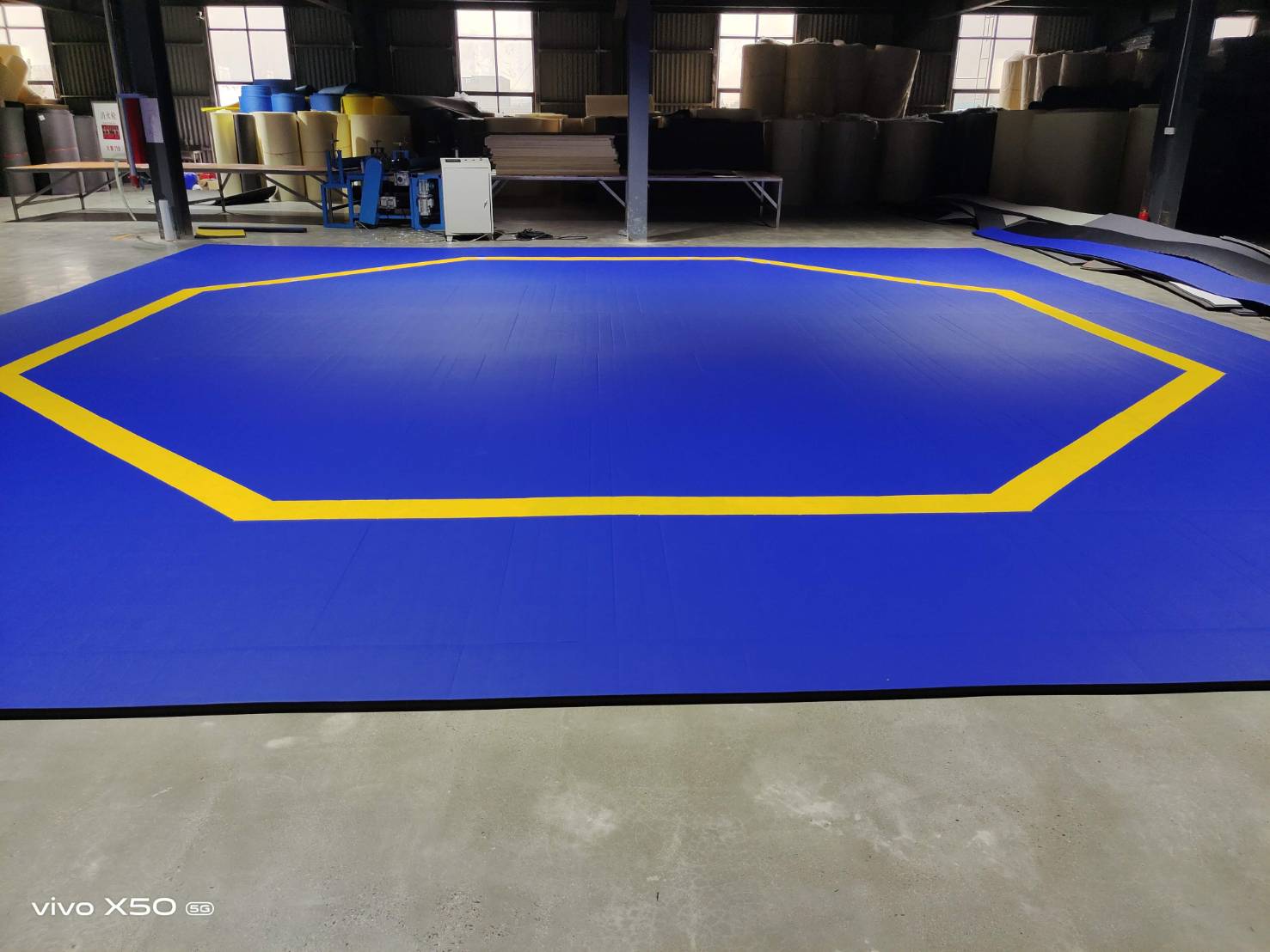 สนาม Jujitsu 12x12m หนา4cm