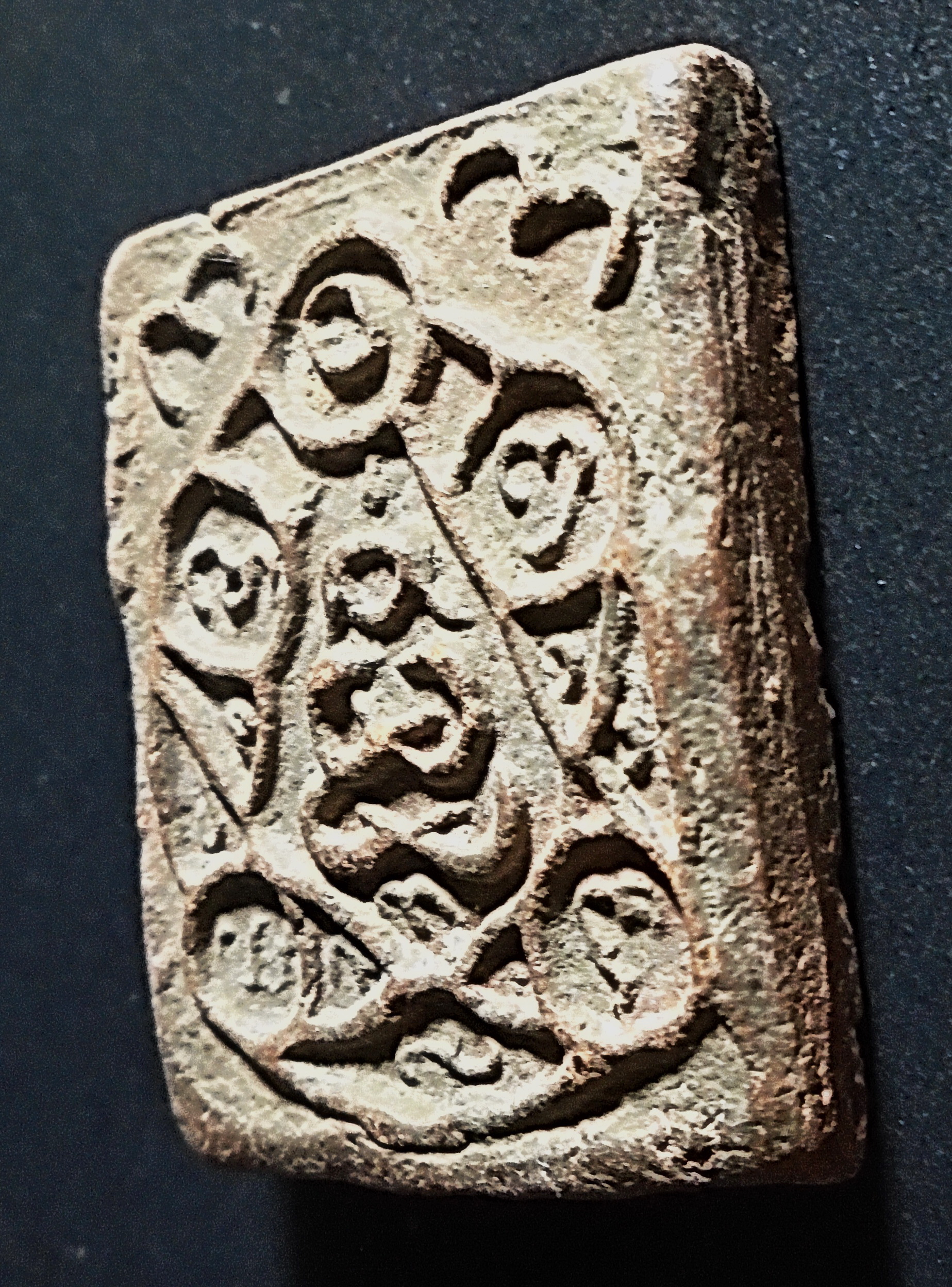 สมเด็จ เนื้อดินผสมผงหลังยันต์พญาเต่าเรือน พิมพ์ตุ๊กตา ลพ.คร้าม วัดพระเงิน นนทบุรี