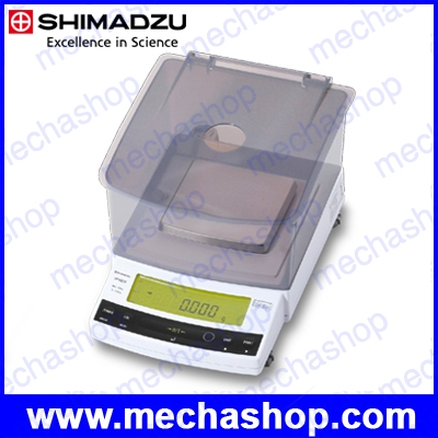 เครื่องชั่งน้ำหนักความละเอียดสูง เครื่องชั่งดิจิตอล 220g, 420g, 620g, 820g, 1020g ความละเอียด 0.001g จานชั่งสแตนเลส 108x105mm รุ่น UPX และ UPY ยี่ห้อ Shimadzu (ญี่ปุ่น)