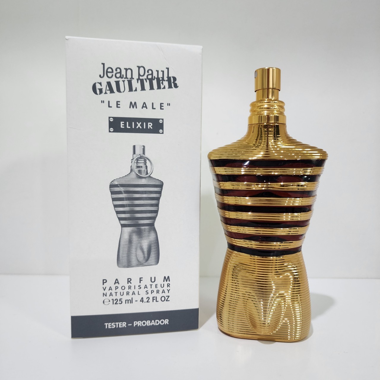 น้ำหอมแท้ Jean Paul Gaultier Le Male Elixir Eau De Parfum 125ml กล่องเทสเตอร์ป้ายไทย