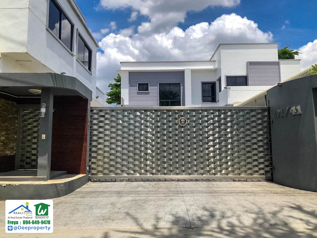 ขายบ้านหลังใหญ่ บนที่ดิน 1 ไร่กลางเมือง พร้อมสระว่ายน้ำ Pool Villa ซอยจรัญ 35 สุดหรู ตกแต่งพร้อมอยู่ 🌳