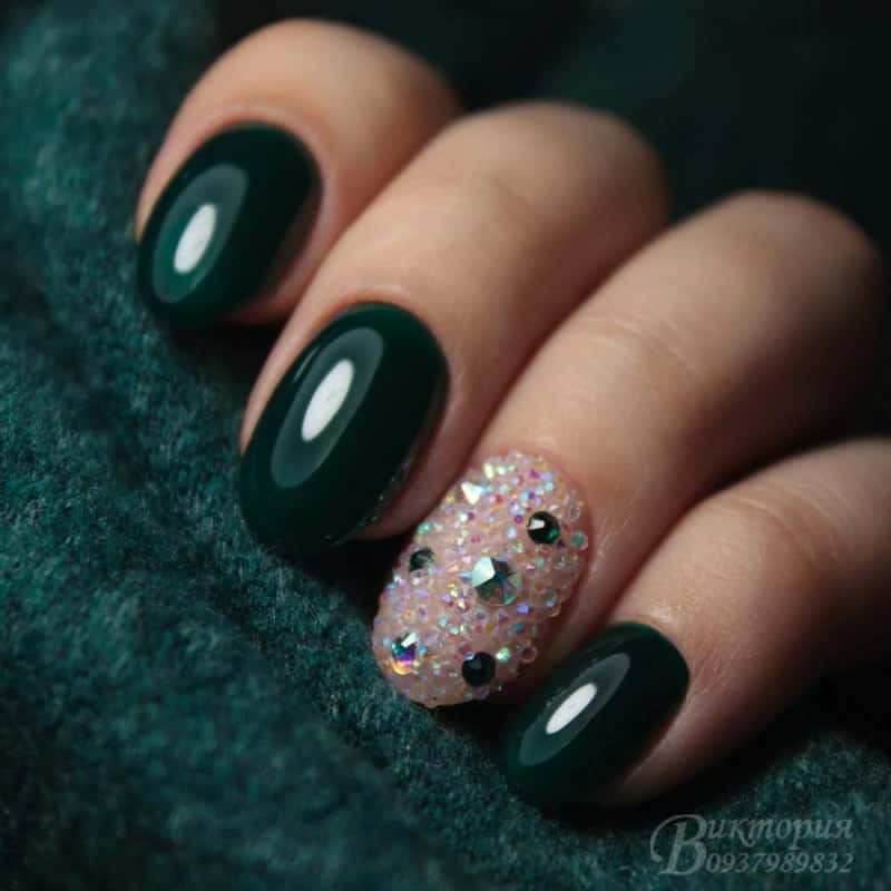 คริสตัลเล็บ เพชรติดเล็บ ขนาด2.2mm หลากสี สำหรับตกแต่งเล็บ เพ้นท์เล็บ DIY Nail Decoration