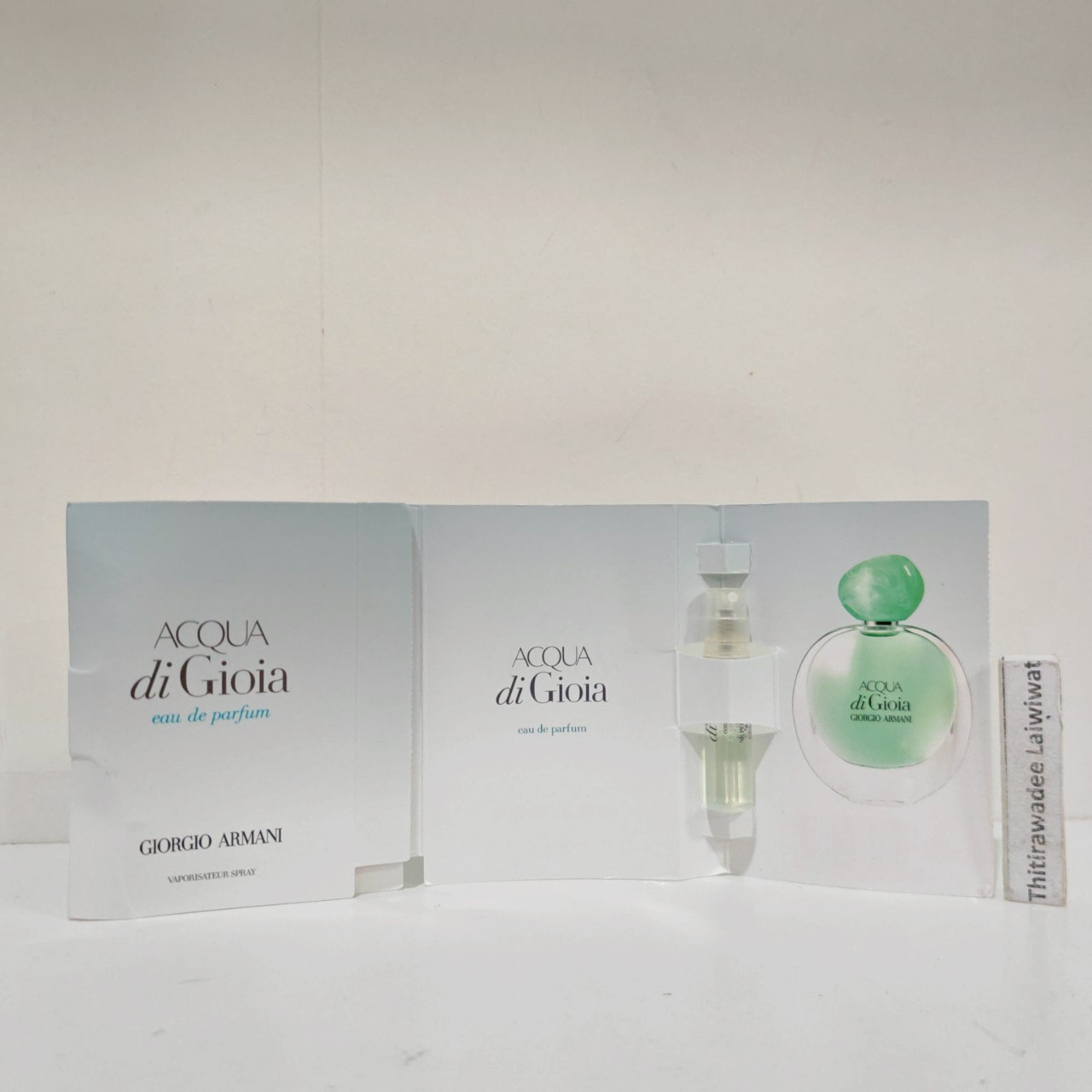 น้ำหอมไวออลหลอดทดลอง Giorgio Armani Acqua Di Gio Gioia EDP 1.2ml Spray Sample Vial แบบหลอดทดลอง น้ำหอมไวออลแบบหลอด