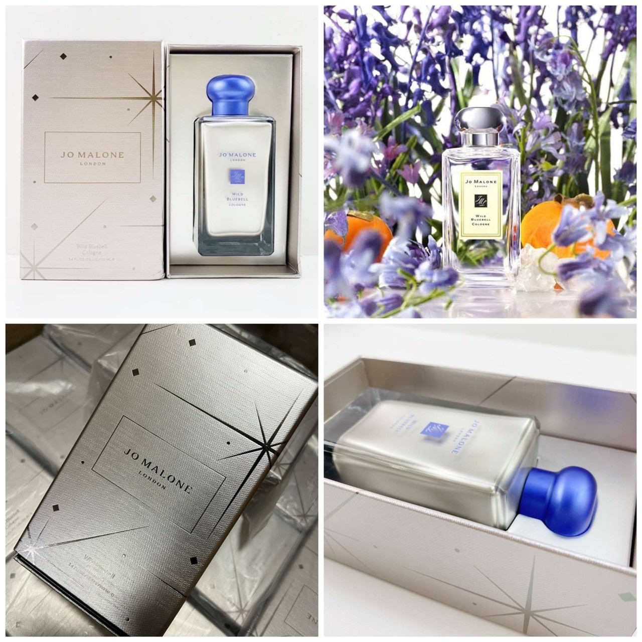 น้ำหอมแท้ Jo Malone Wild Bluebell Limited Cologne 100ml พร้อมกล่องสวยงาม