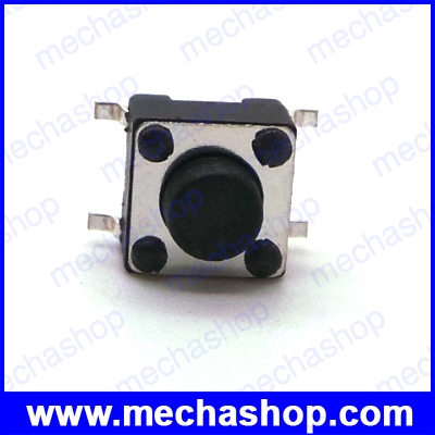 (100ตัว)ไมโครสวิทซ์ แท็กสวิทซ์ กดติดปล่อยดับ Tact Switch, Micro switch, Touch Switch 6x6x5 mm 4 legs small button ขาแบบ SMD 4 ขา