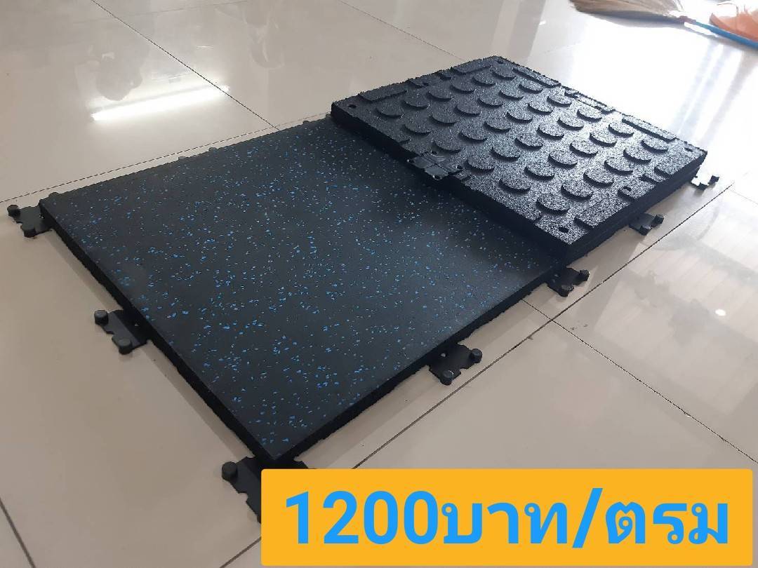 แผ่นยาง EPDM พื้นยางสังเคราะห์ แบบคลิ๊กล็อก