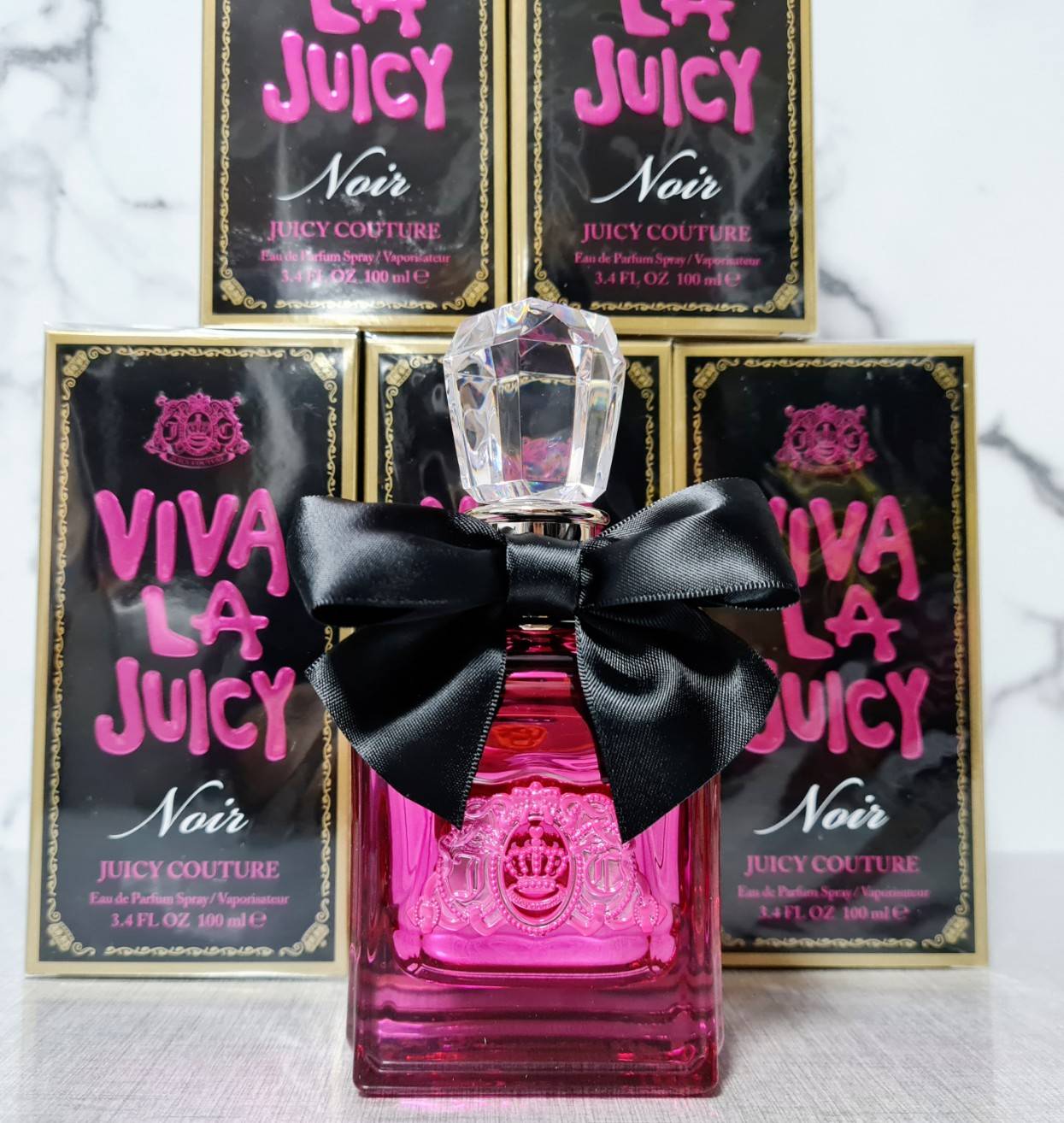 น้ำหอมแท้ Juicy Couture Viva Juicy Noir by Juicy Couture EDP 100มิล กล่องซีล