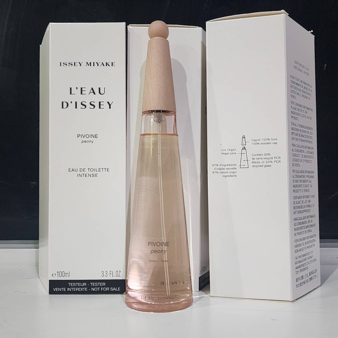 น้ำหอมแท้ Issey Miyake L'Eau D'Issey Pivoine Intense 100ml กล่องเทสเตอร์