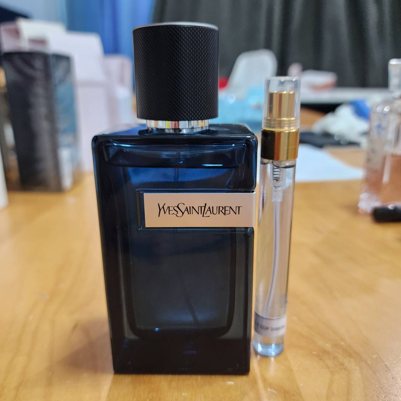 น้ำหอมแท้แบ่งขาย YSL Y EDP Intense 💕Travel Size #แบบทดลอง