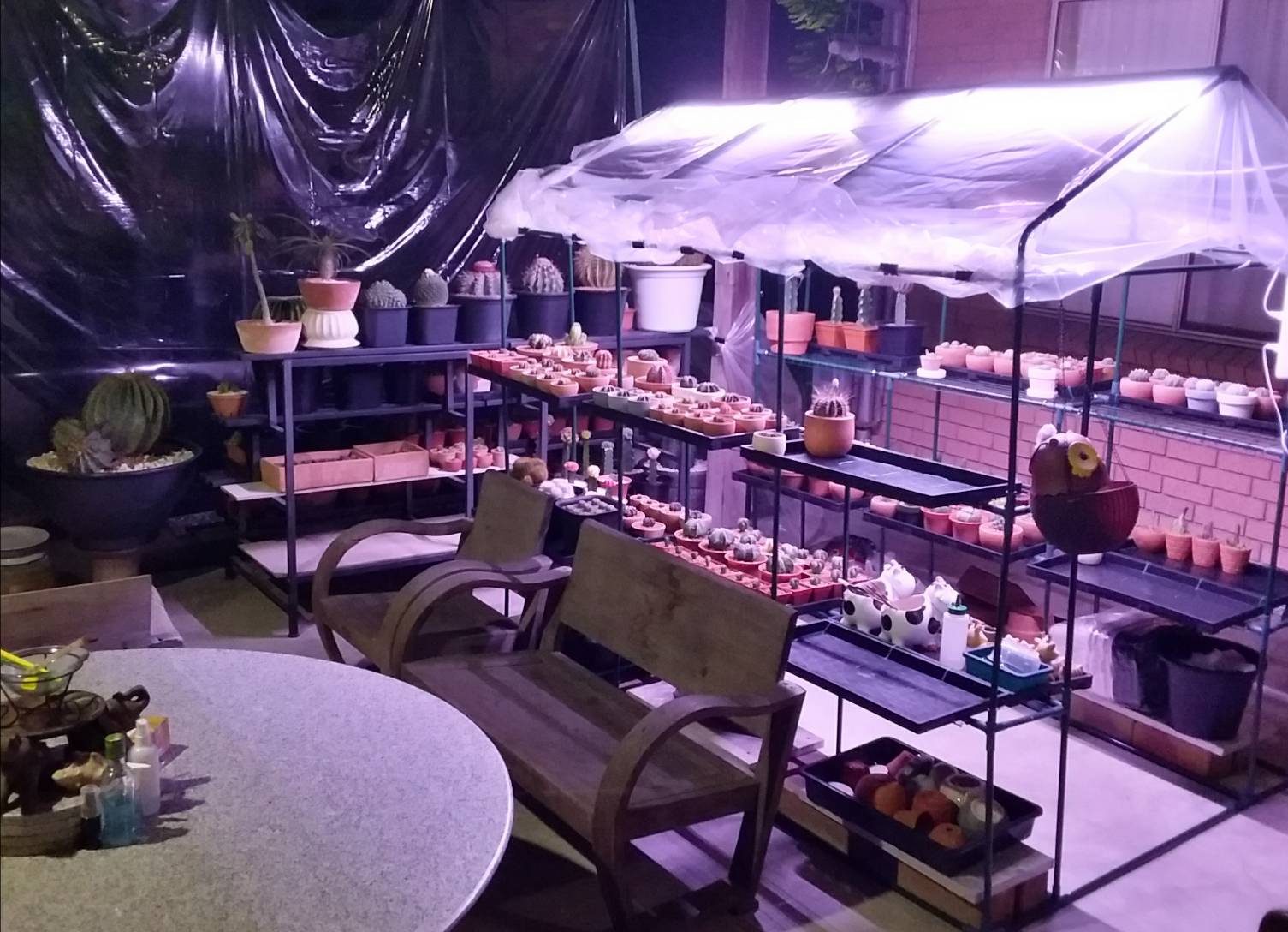 หลอดไฟปลูกต้นไม้ T20 35W ยาว 60CM LED Grow Light AC 220V หลอดใหญ่