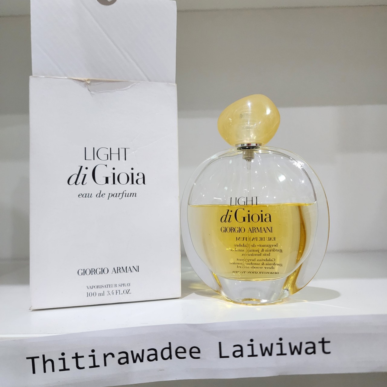 น้ำหอมแท้แบ่งขาย Giorgio Armani Acqua Di Gioa Light Eau De Parfum 💕Travel Size แบบทดลอง