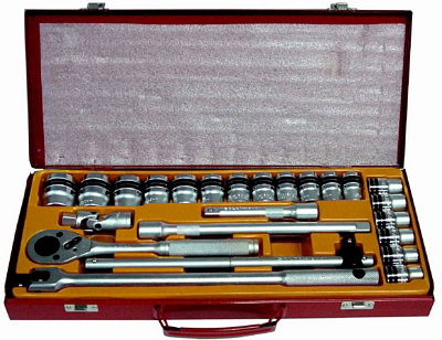 SOLO ชุดบล็อคขนาด 1/2" 25 ชิ้น (ชุด)