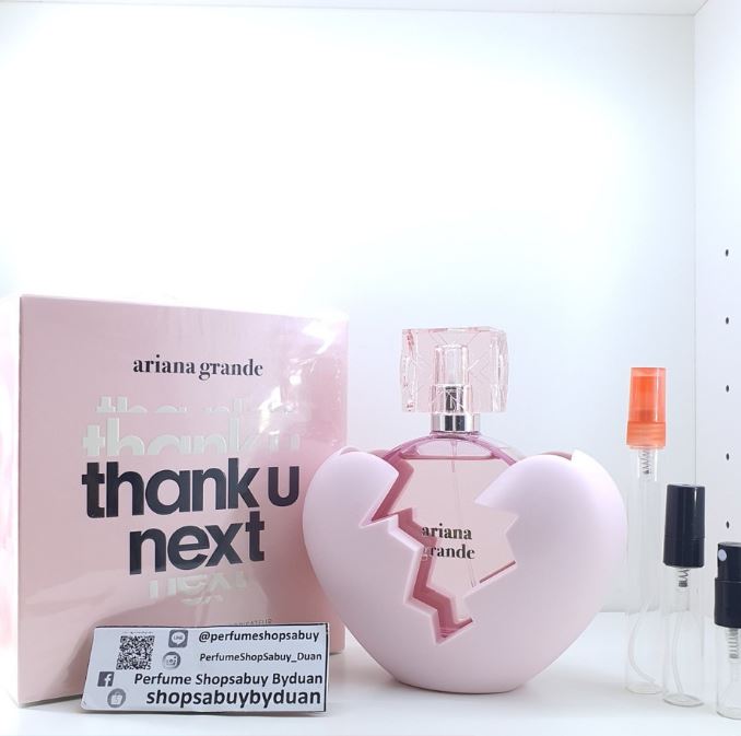 น้ำหอมแท้แบ่งขาย Ariana Grande THANK U NEXT Eau De Parfum 💦แบ่ง 💕Travel Size แบบทดลอง