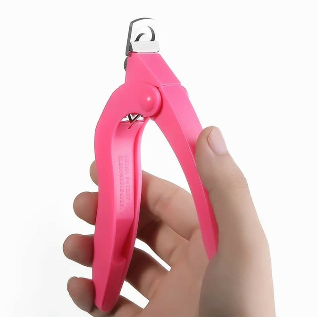 กรรไกรตัดเล็บ PVC แบบมีหัวครอบกันเล็บ