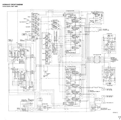 KOMATSU PC200-7 / PC220-7 / PC200LC-7 ขาย คู่มือซ่อมรถจักรกลหนักโคมัตสุ วงจรไฟฟ้า KOMATSU รุ่น PC200-7 / PC200LC-7 / PC220-7 / PC200LC-7
