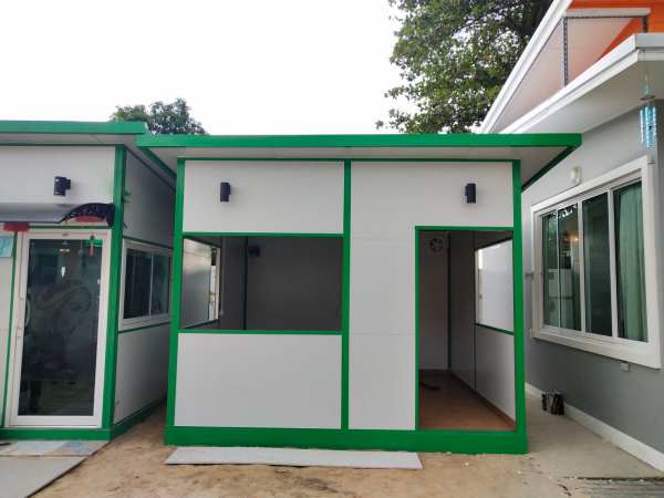 ออฟฟิศสำเร็จรูป บ้านสำเร็จรูป 3.60x3.60 เมตร