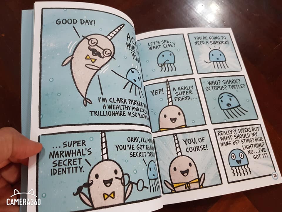 SUPER Narwhale & Jelly JOLT by Ben Clanton (A Narwhal and Jelly Book #2) Paperback