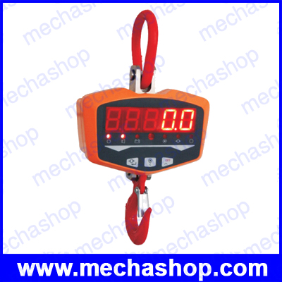 เครื่องชั่งแขวนดิจิตอล พิกัดน้ำหนัก 500kg ความละเอียด 0.2kg ยี่ห้อ ZEPPER รุ่น OCS-XZ-GLE-500 (ผ่านการตรวจรับรองจากสำนักชั่งตวงวัด)