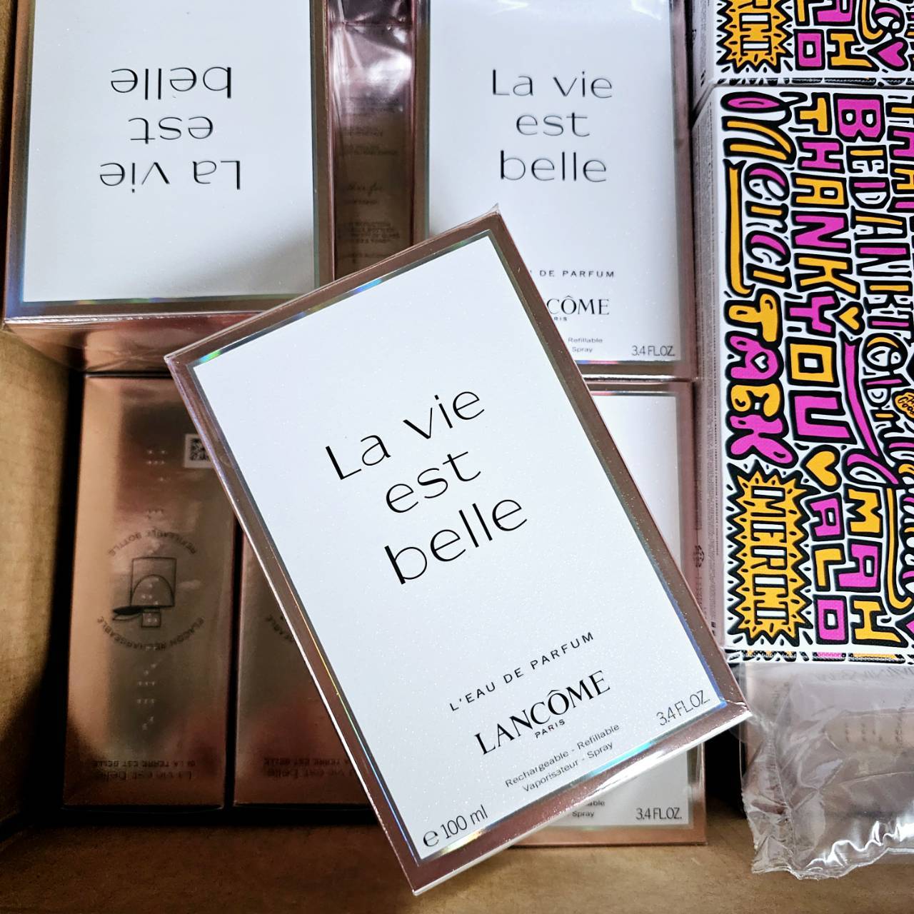 น้ำหอมแท้ Lancome La vie est belle for Women EDP 100ML กล่องซีล