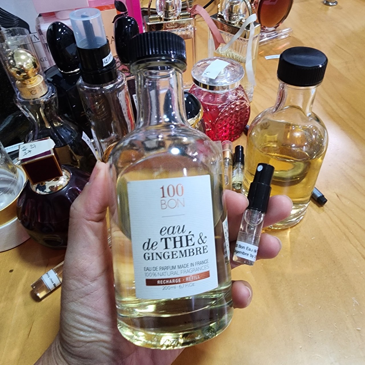 น้ำหอมแท้แบ่งขาย 100 Bon Eau de The & Gingembre by 100 Bon(เซนบอน)