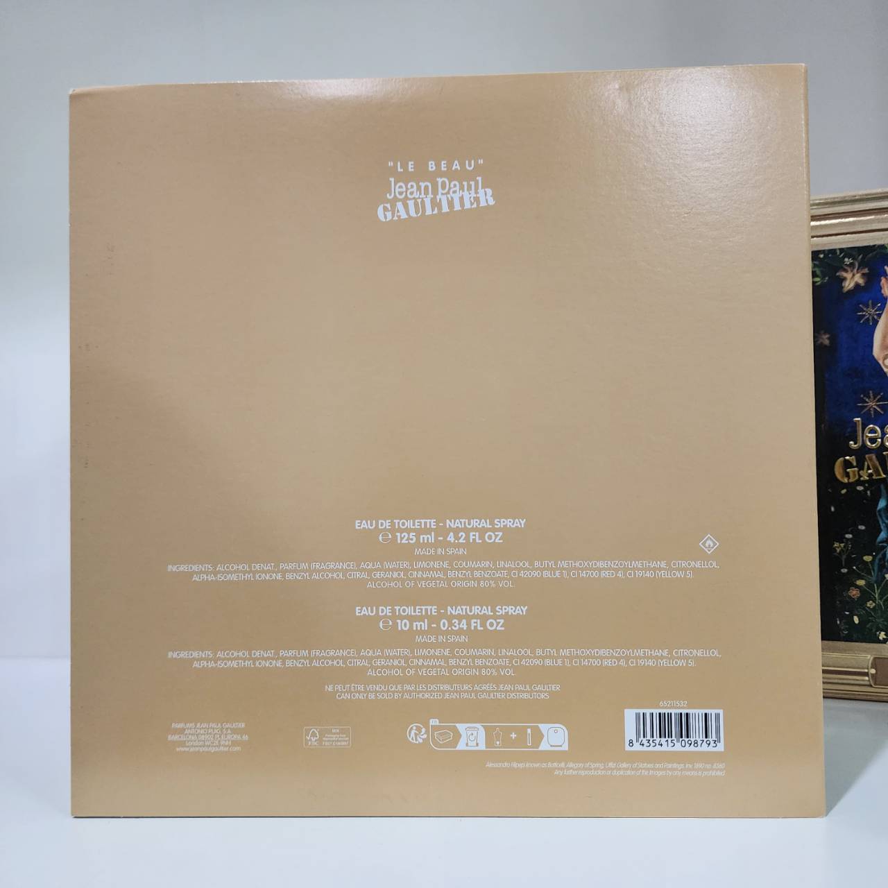 น้ำหอมแท้ Jean Paul Gaultier Le Beau EDT Set 125ml +10ml