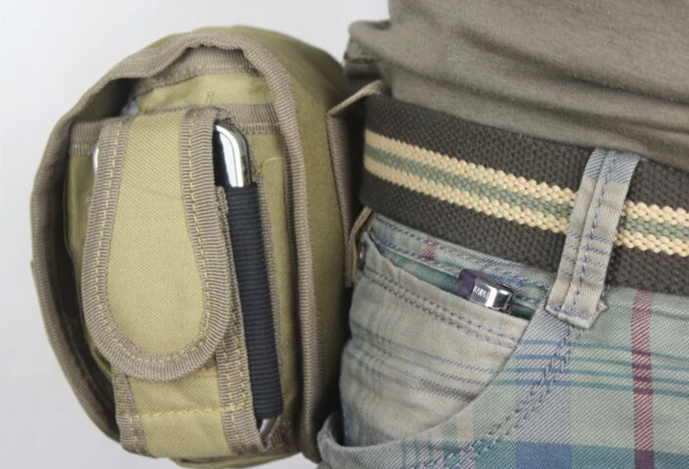 กระเป๋าเหน็บเข็มขัด เหน็บเอว : ใส่อุปกรณ์พกพาประจำวัน