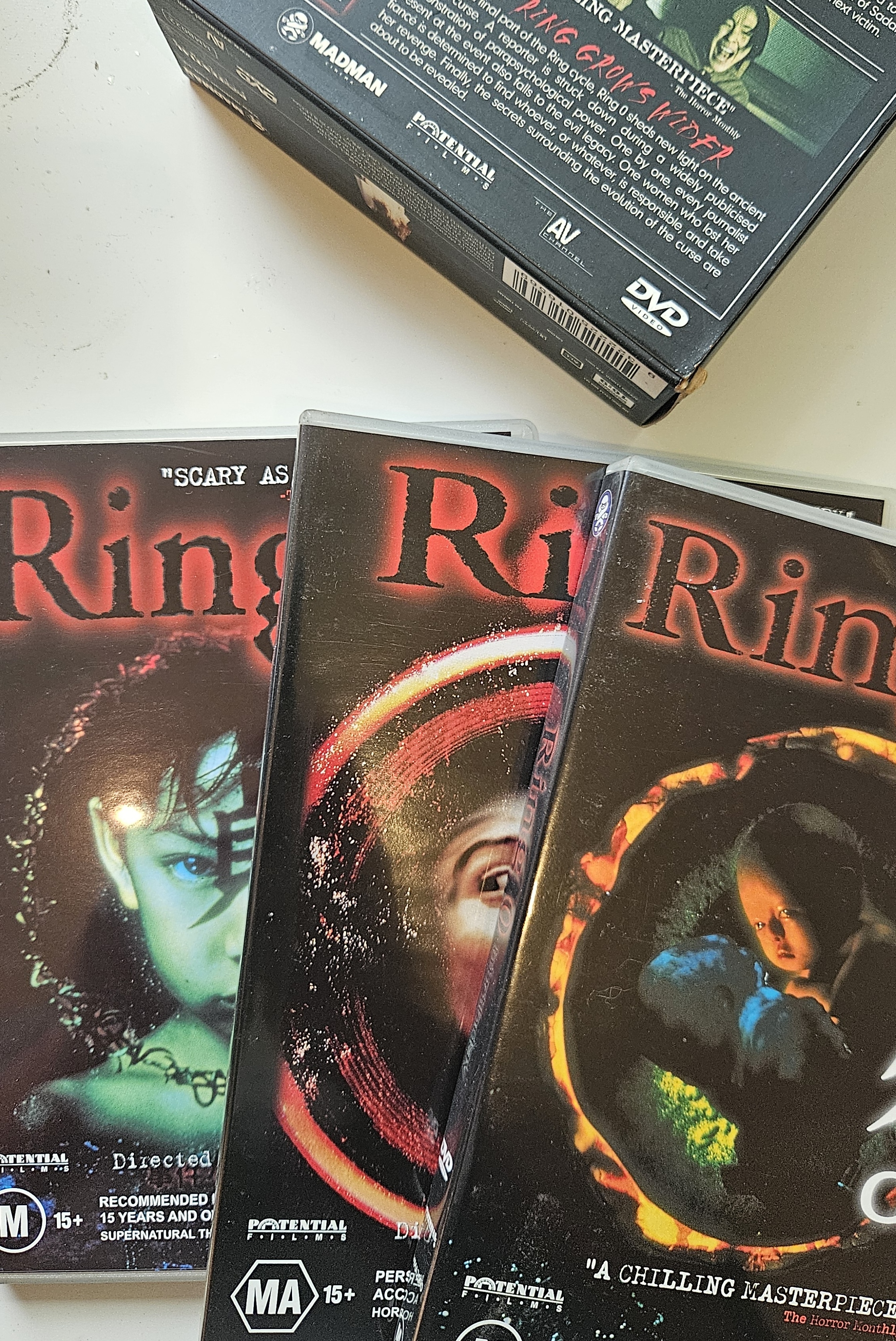 Ring Trilogy (JP) (1988-2000) (DVD)