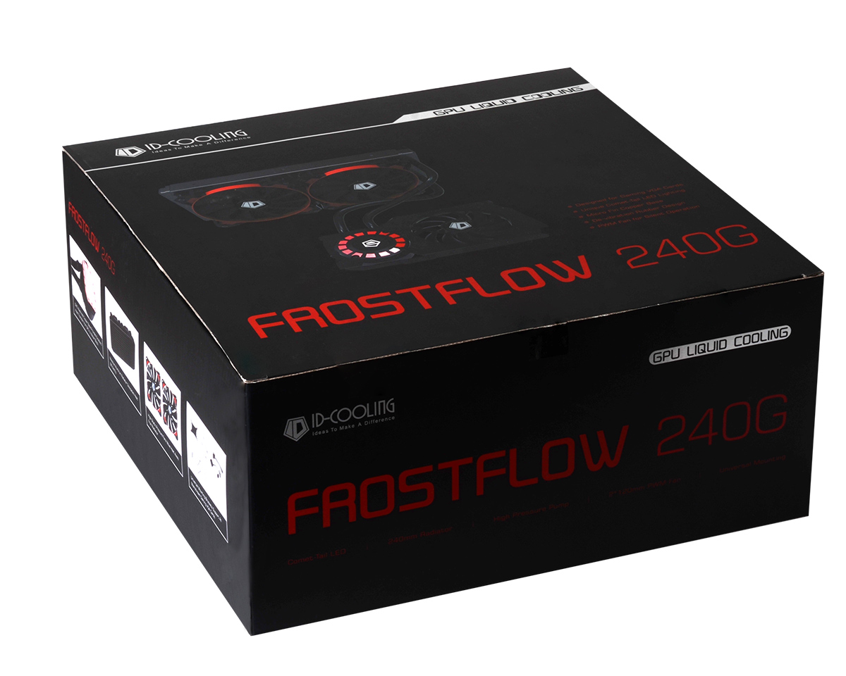 ID-COOLING FROSTFLOW 240G อุปกรณ์ระบายความร้อนการ์ดจอ