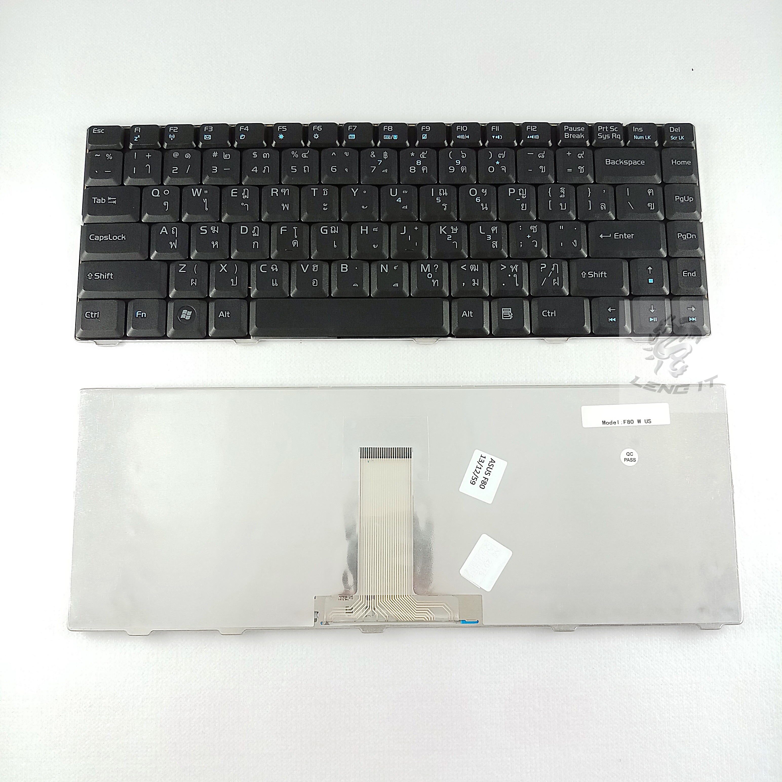 KEYBOARD ASUS F80 สีดำ