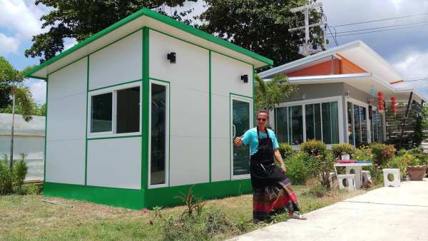 ออฟฟิศสำเร็จรูป บ้านสำเร็จรูป 3.60x3.60 เมตร