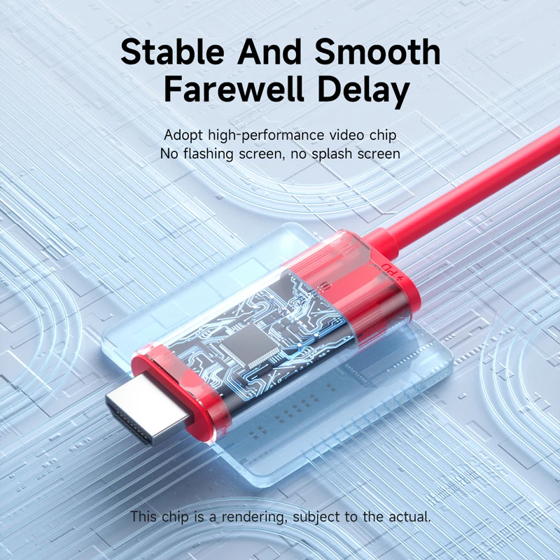 HAGIBIS SWC10 USB-C สาย Type C Thunderbolt 3 to HDMI cable 4K 60Hz