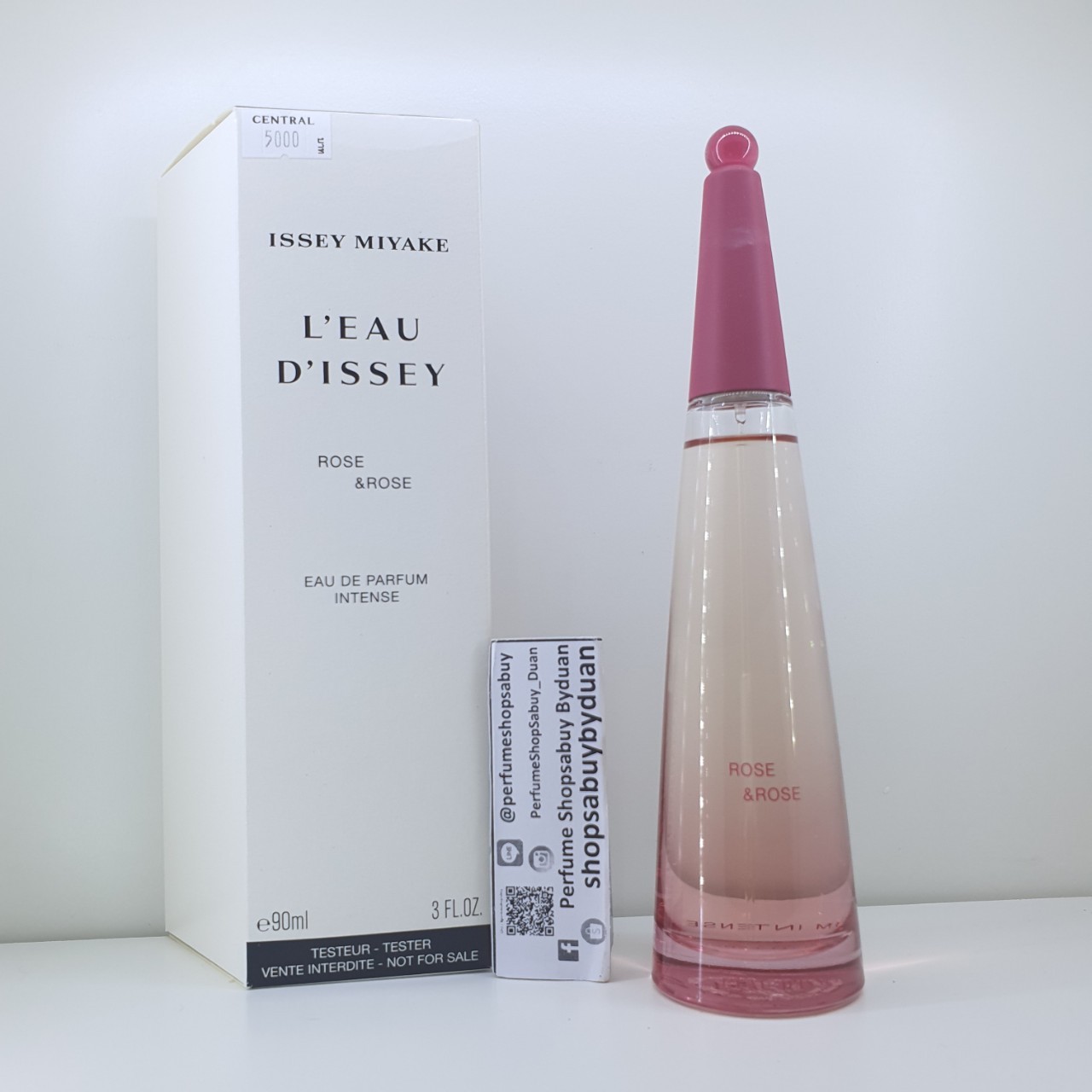 น้ำหอมแท้ Issey Miyake Rose & Rose Eau de Parfum Intense 90ml กล่องเทสเตอร์