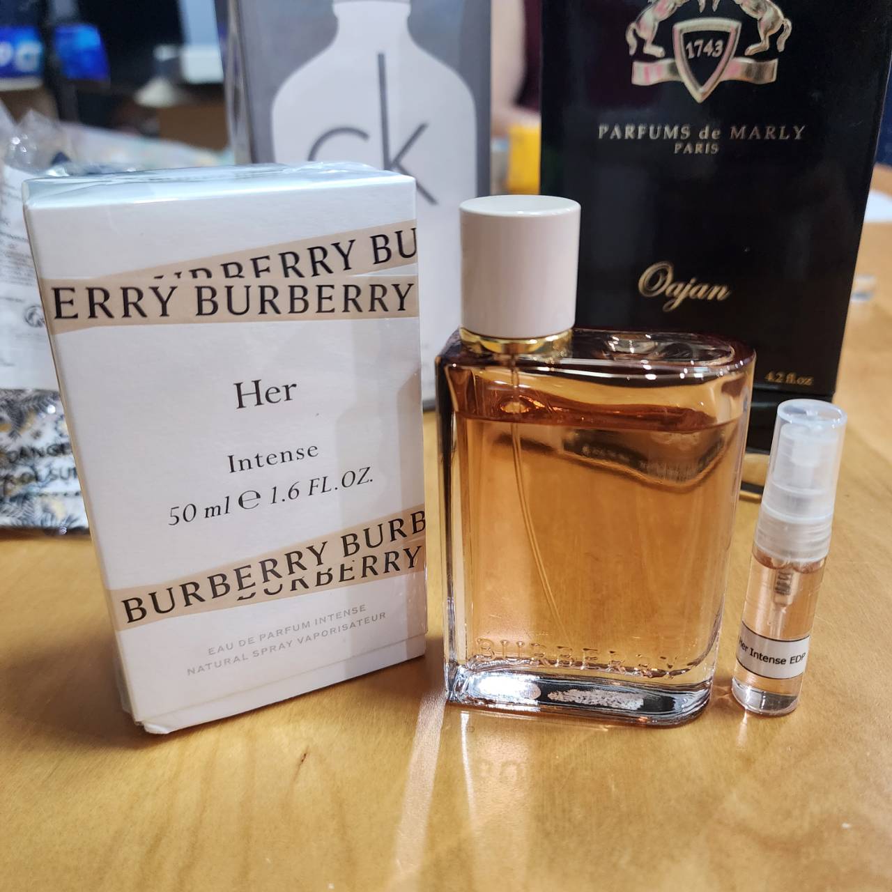 น้ำหอมแท้แบ่งขาย Burberry Her Intense Eau De Parfum For Women 💦แบ่ง 💕Travel Size แบบทดลอง