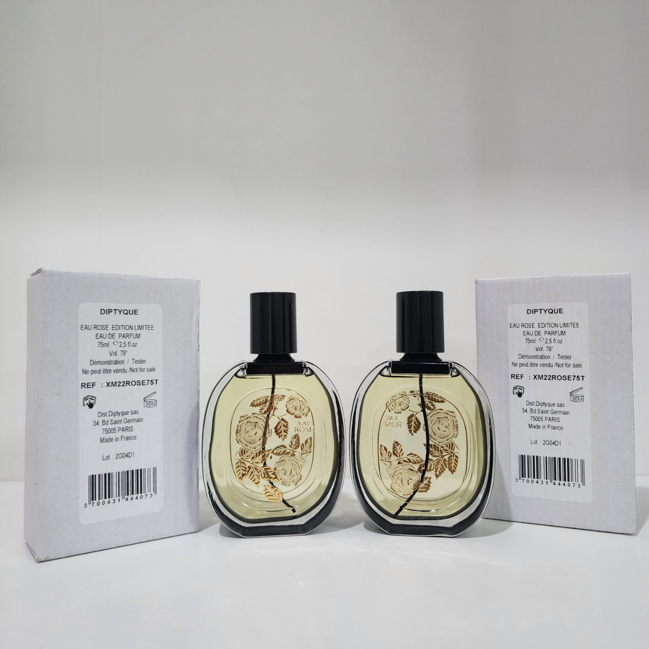 น้ำหอมแท้ Diptyque Eau Rose EDP Limited edition 75ml กล่องเทสเตอร์