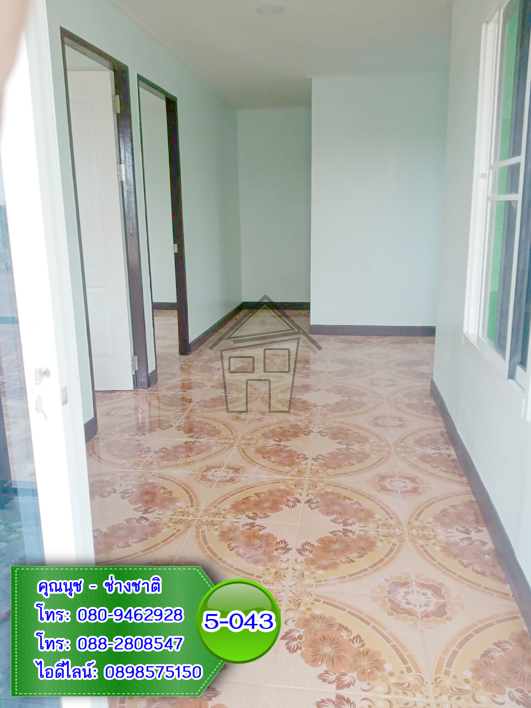 5-043 บ้านน็อคดาวน์ - บ้านหลังใหญ่ - ทรงปั้นหยา