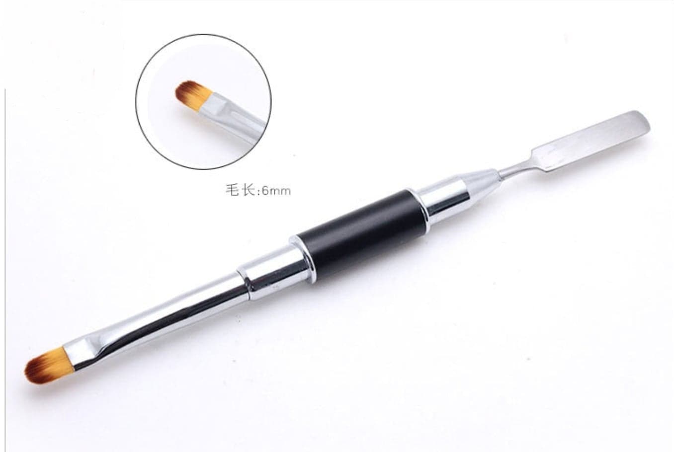 พู่กันต่อโพลี่เจล ที่เกลี่ยโพลี่เจล (Poly Gel)